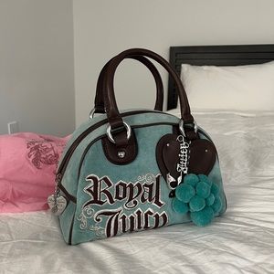 Juicy Couture Velour Bowler Bag